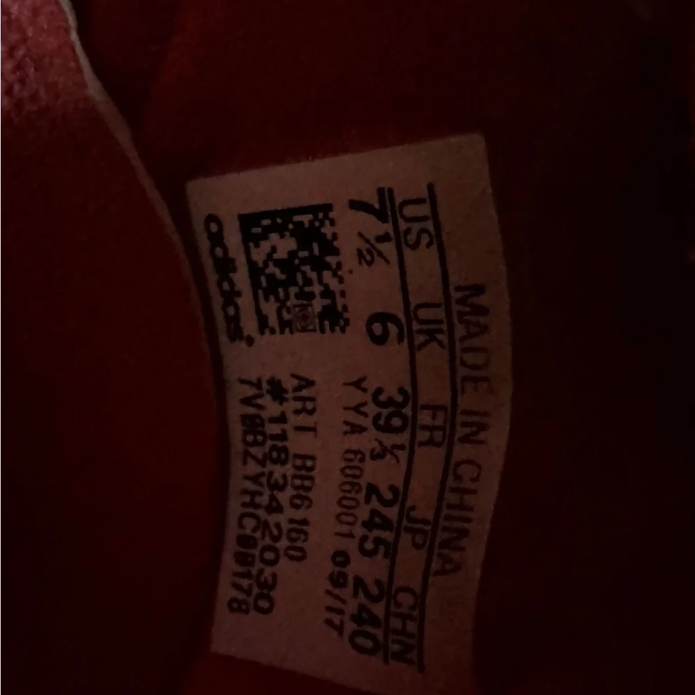 Adidas Ultra Boost X Running Shoes Orange Mesh Size 7.5 - Picture 6 of 6